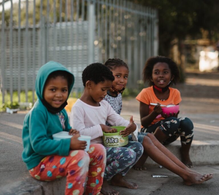 charity in Somerset West Feeding little kids